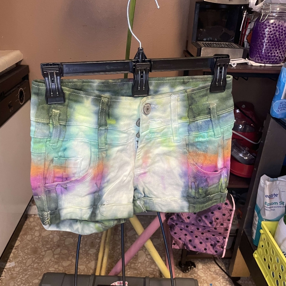 Handmade Tie Dye Shorts